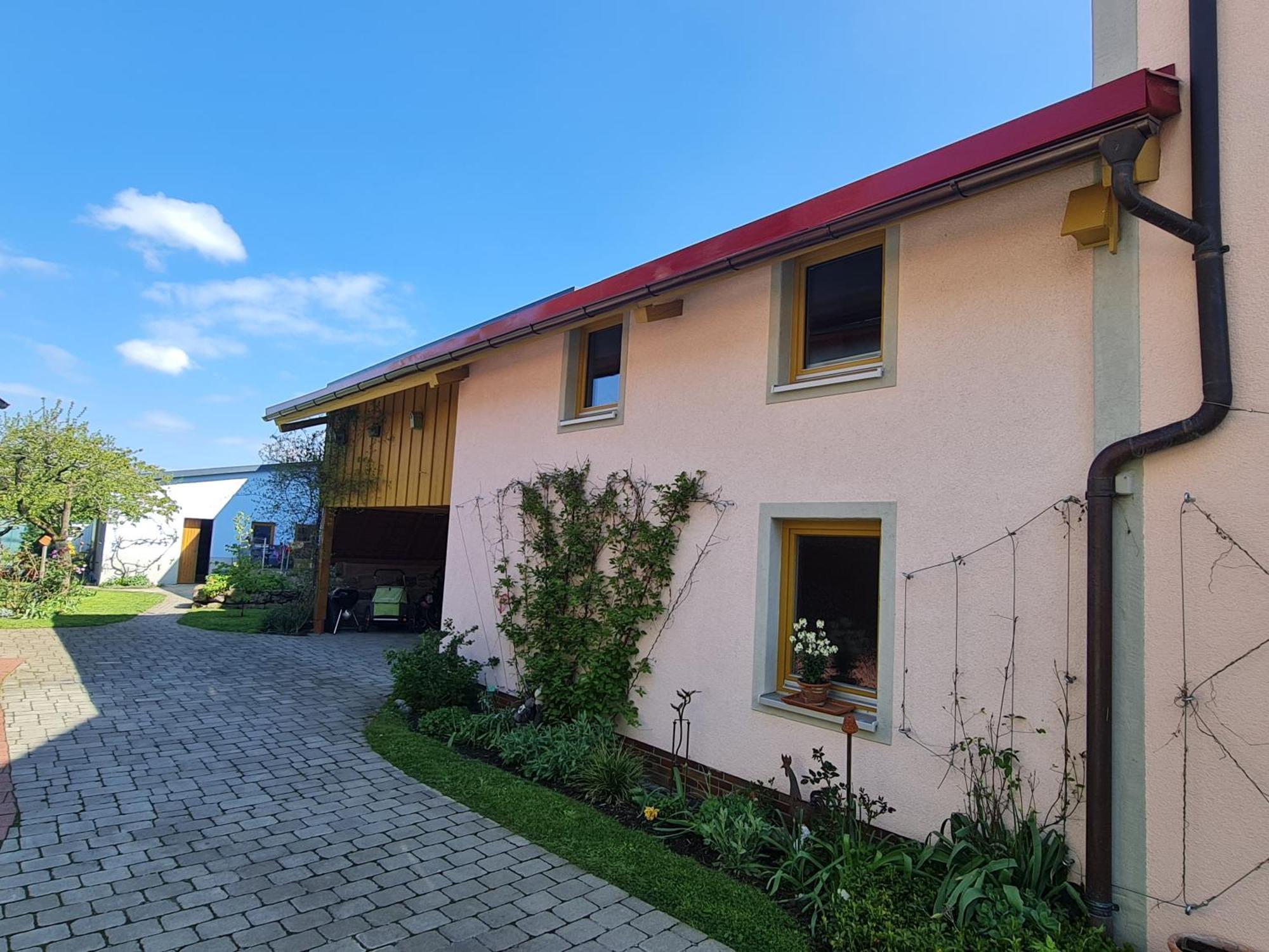 Ferienwohnung Wiesenhof Neuhof an der Zenn Buitenkant foto