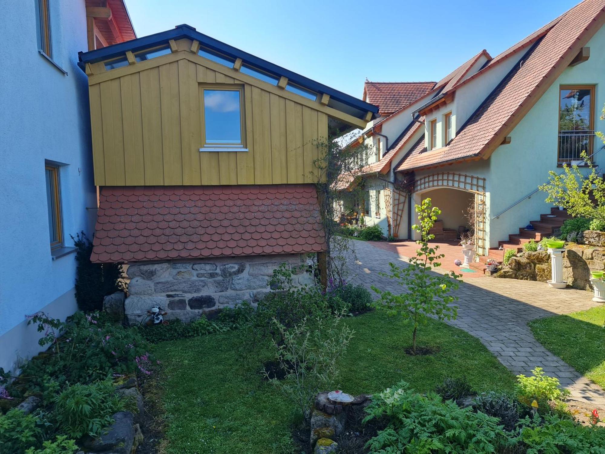 Ferienwohnung Wiesenhof Neuhof an der Zenn Buitenkant foto