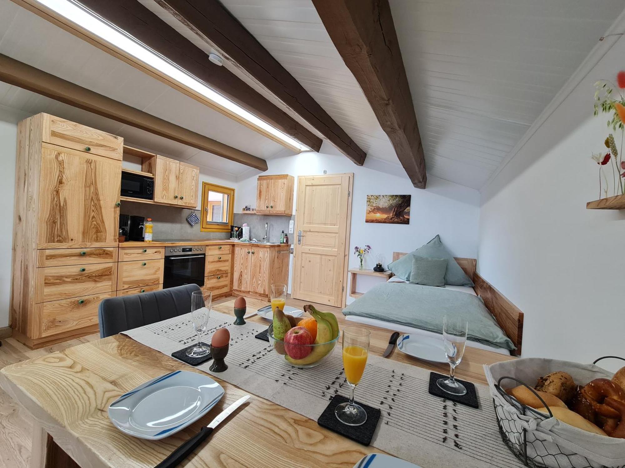 Ferienwohnung Wiesenhof Neuhof an der Zenn Buitenkant foto